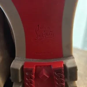 Mens Christian Louboutin spiked chelsea boots. Beautiful intacts red soles. Christian Louboutin | Shoes | Mens Christian Louboutin  main image 3